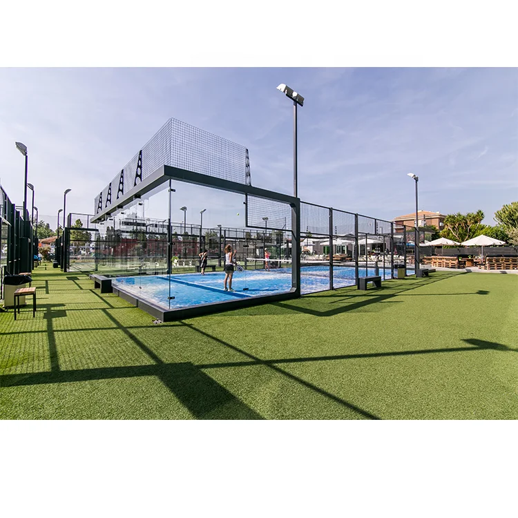 Good Quality Outdoor synthetic paddle tennis courts  for sale