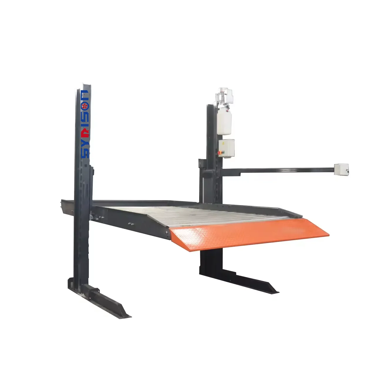 vehicle storage 2 post hydraulic mechanical parking system vertical car stackers parking lift