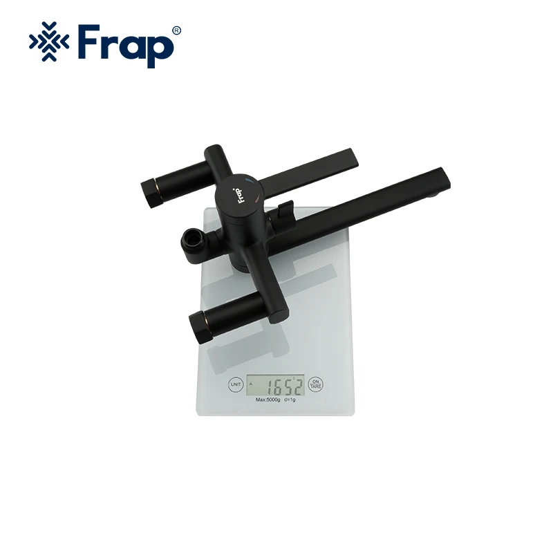 Frap China Manufacturer Shower Head Set and Faucets Bath Mixer Black Bathroom F2467-6