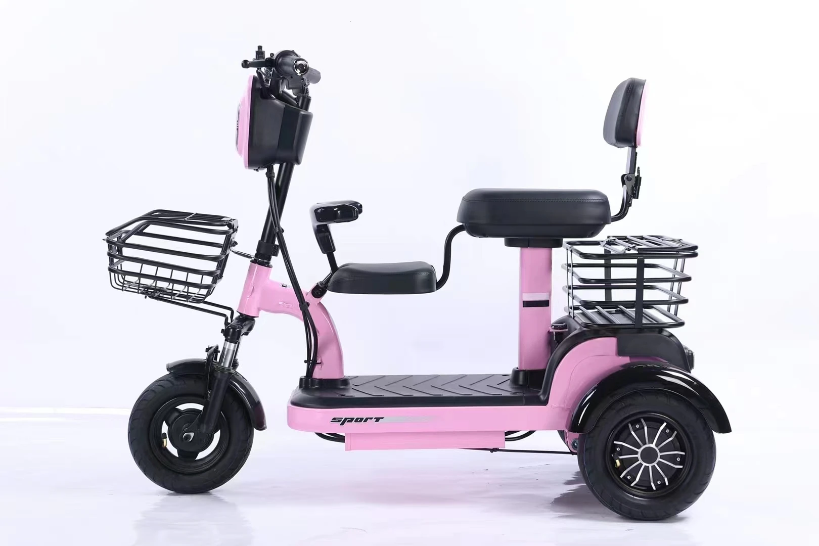 Electric bike 48v 500w for mom-kid Adult Mother 3 Wheel e-Bike Mom Kid Electric e Bicycle