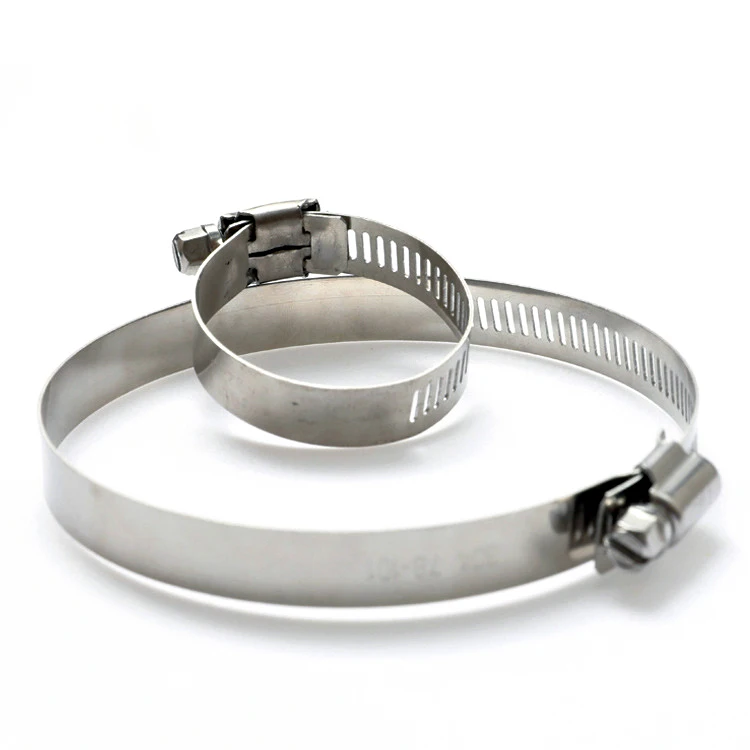 Universal W2 W4 American Type Adjustable Worm Drive Hose Clamp