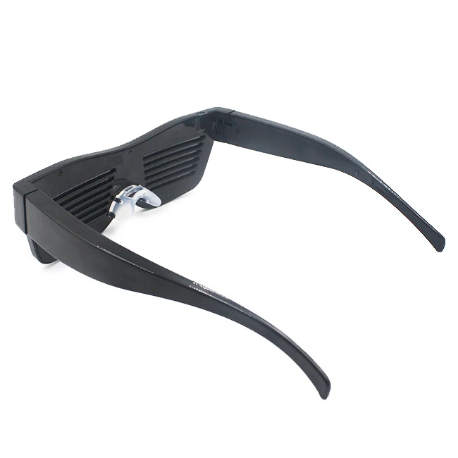 New Product Smart App Wireless Rechargeable LED Glasses Luminous Animation Glasses For Party