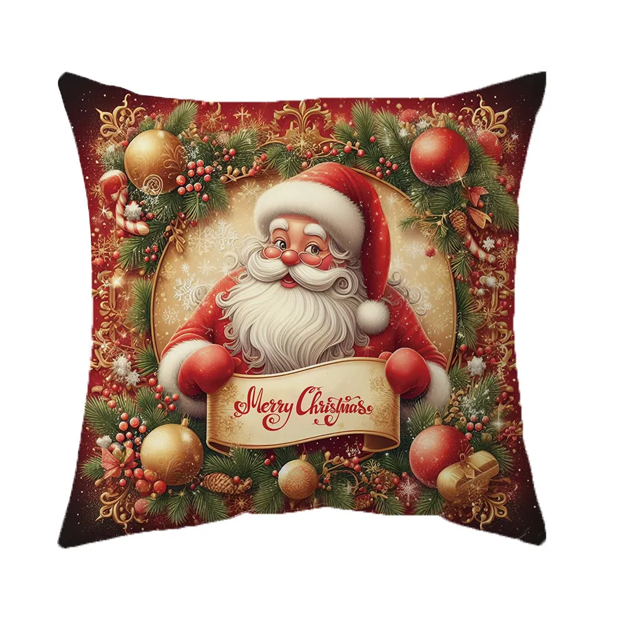 Christmas Pillow Covers Christmas Throw Pillow Covers Holiday Pillow Covers Cases for Couch Sofa bed etc