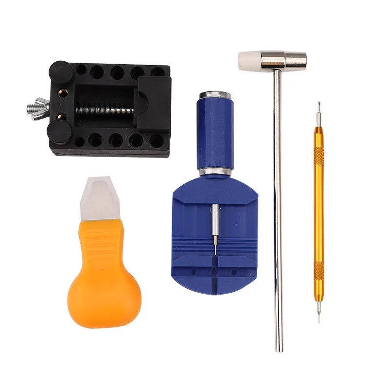Professional Hand-style Watch Repair Kit Including Screwdriver Spring Bar Watch Band Link Pin Repair Tool Set