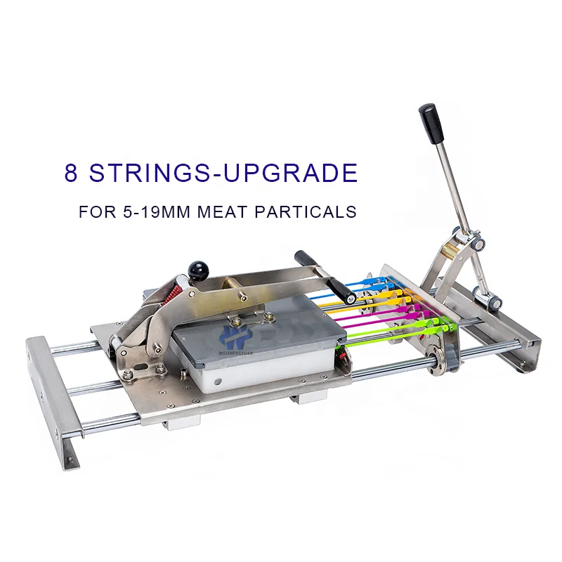 High efficiency manual kebab machine meat skewers machine portable small skewer meat stick machine