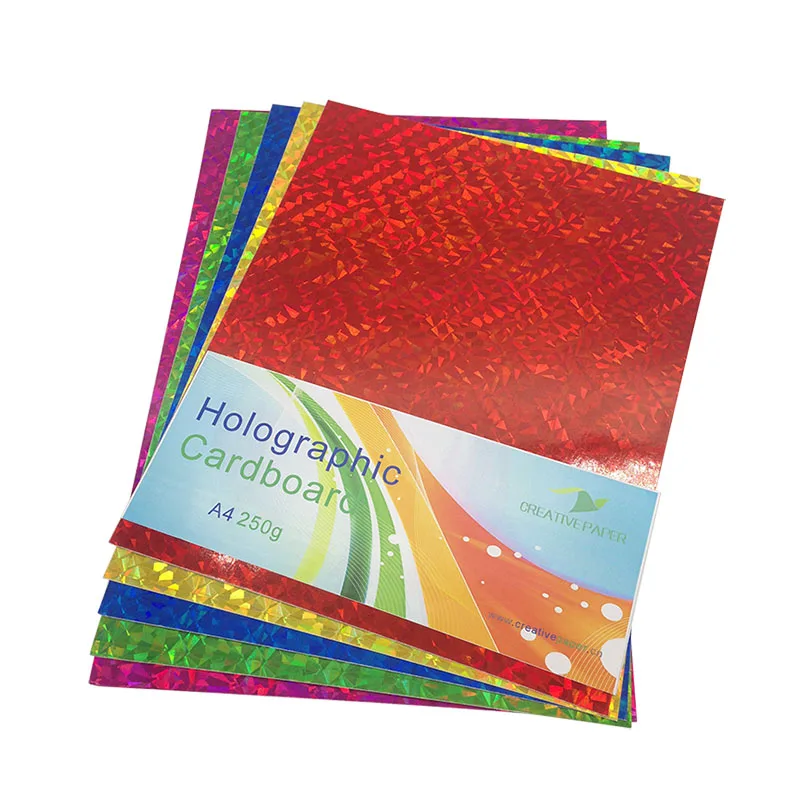 Holograph Laser Folding Origami Paper for Handmade for Children Kids School