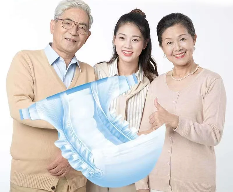 High Quality Unisex Adult Diapers Disposable Incontinence Underwear OEM Wholesale Cheap Price Direct China Hospital Japan SAP