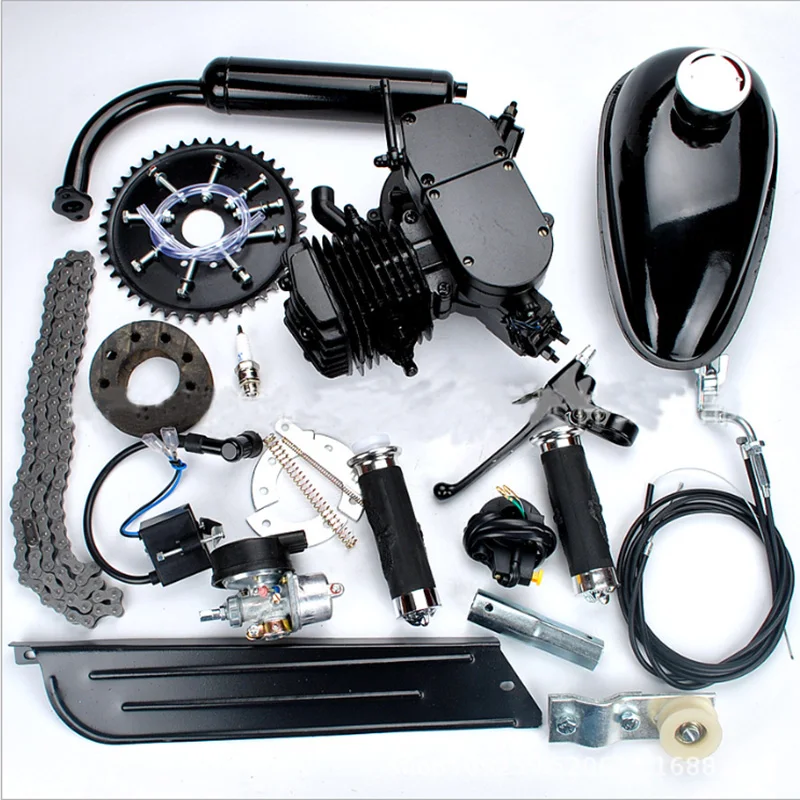 
Wholesale 2-Stroke Gas Engine Motor Kit other bicycle parts 80cc bicycle engine kit for build Motorized Bicycle 