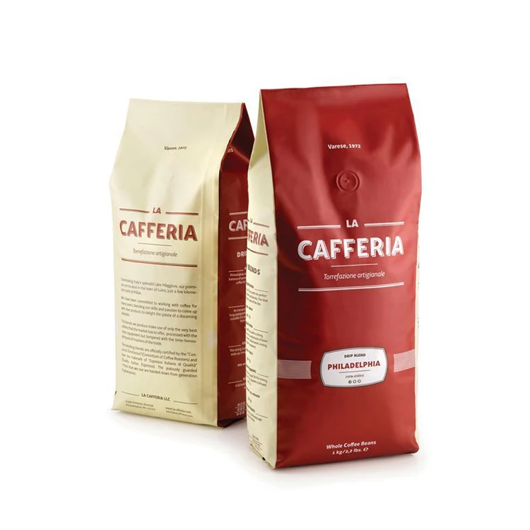 Oem Заказная цена упаковка Арабика Java жареные Caffe бобы квадратный мешок ледяной кофе протеин мгновенный порошок Напиток Упаковка