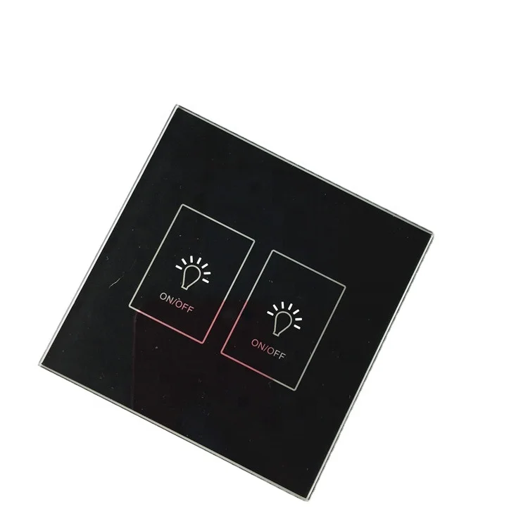 3 Toggle UK level switch plate cover for led lcd light switch
