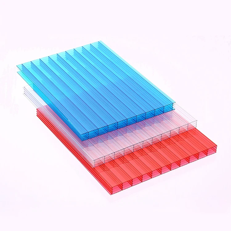 Made In China Multi Scene Use Of Clear Polycarbonate Hollow Roof Sheet Corridor Awning