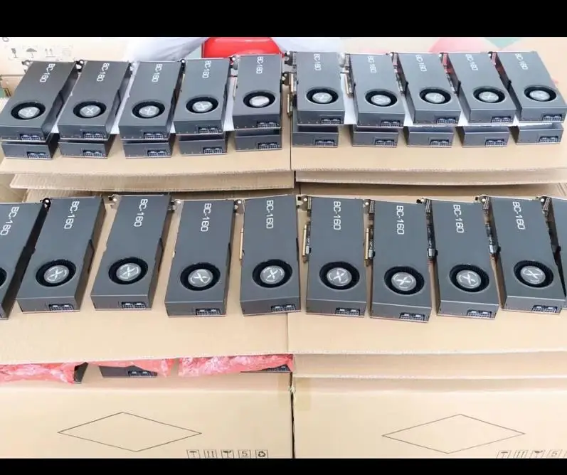 Fast delivery original brand new BC-160 8GB 72MH/s BC 160 Navi 12 GPU video game graphics card