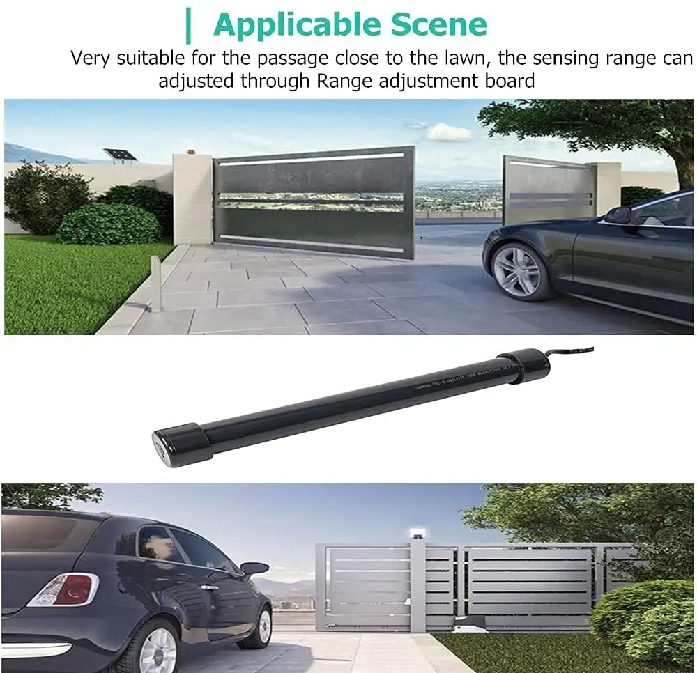 LockMaster Exit Wand Sensor Gate Opener Car Sensor Vehicle Detector with 15m Wiring Cable Buried Under Ground