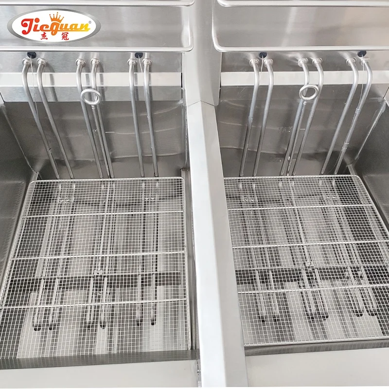 Vertical Electric commercial Deep Fryer with 6-Channel Timer CE  certificate