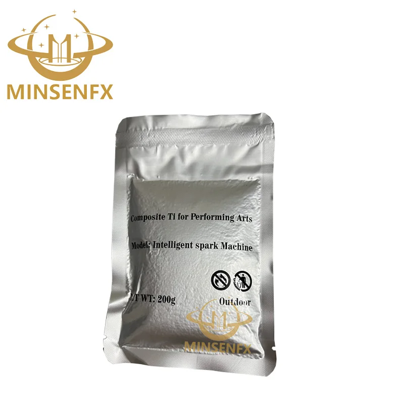 cold fountain fireworks spark powder composite ti spark granules powder 200g