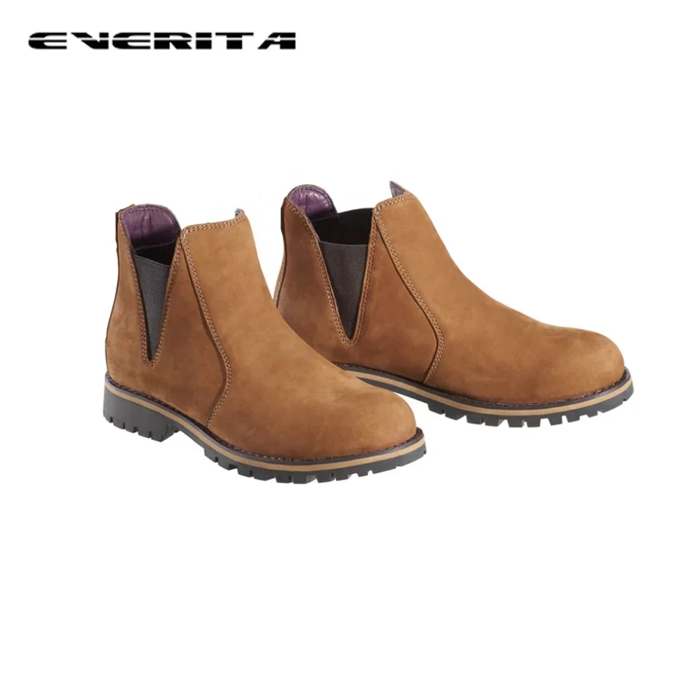 
Chinese Wholesale Comfort Genuine Leather Boots Wearresisting Chelsea Boot For Women 