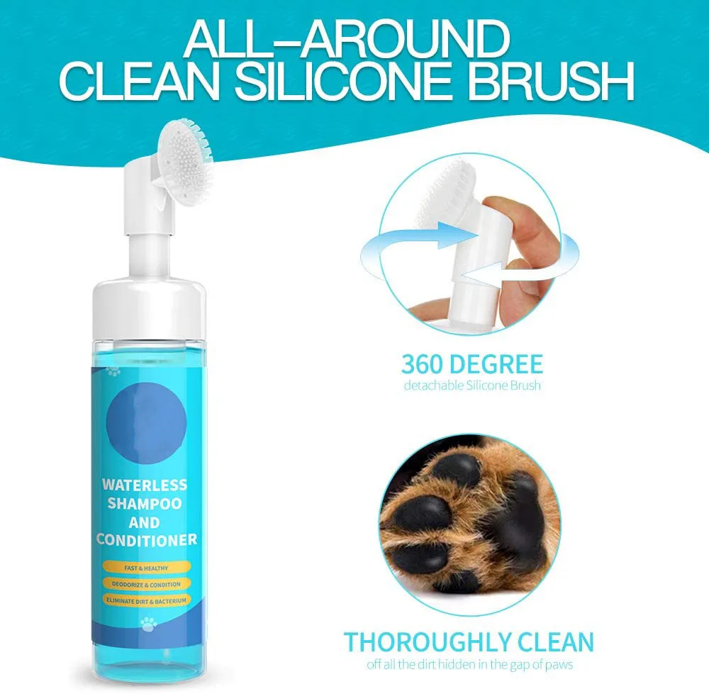 OEM&ODM Dog Paw Clean Refreshing Care Clean Dog Paws Natural Mild Dog Clean Paws Foam For Cats
