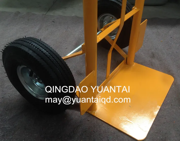2 in multi function 1 200 kg loading with 3.50-4 pneumatic air wheel platform hand truck hand trolley dolly