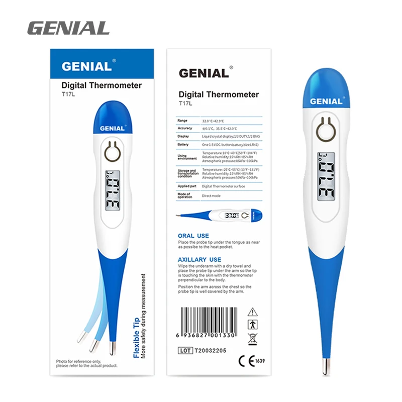 Fever Household Thermometer Digital Body Thermometer Oral Armpit