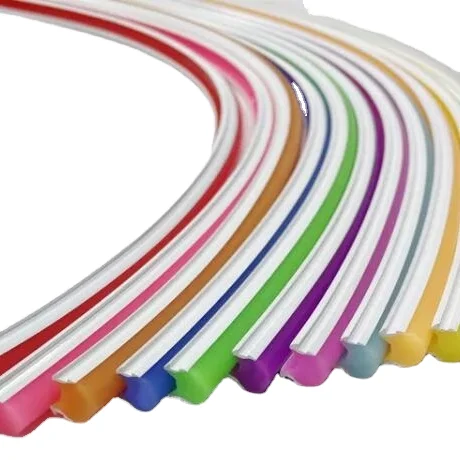 DIY LED Neon Light Belt Split Silicone Tube with Silicone Body IP44 Landscape Flex Neon Sign for Custom Designs