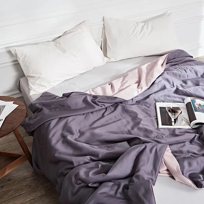 Home Solid Color Bamboo Bedding Luxury Bamboo Bed Sheet Sets