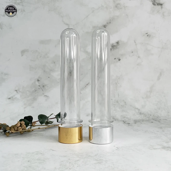 Wholesale Transparent Clear Plastic Test Tube Rack Packaging Plastic Candy Tube