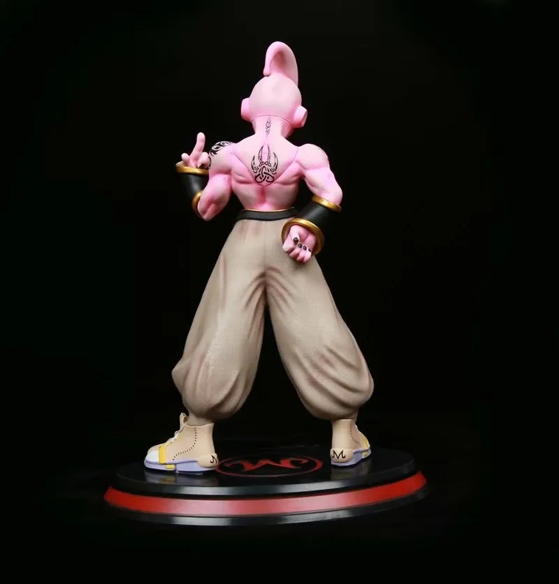 28cm anime GK DBZ Super saiyan Majin buu action figure Tattoos buu figure PVC model toy for gifts