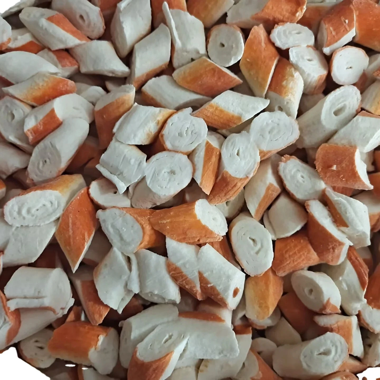 Surimi Crab flakes With Orange Color