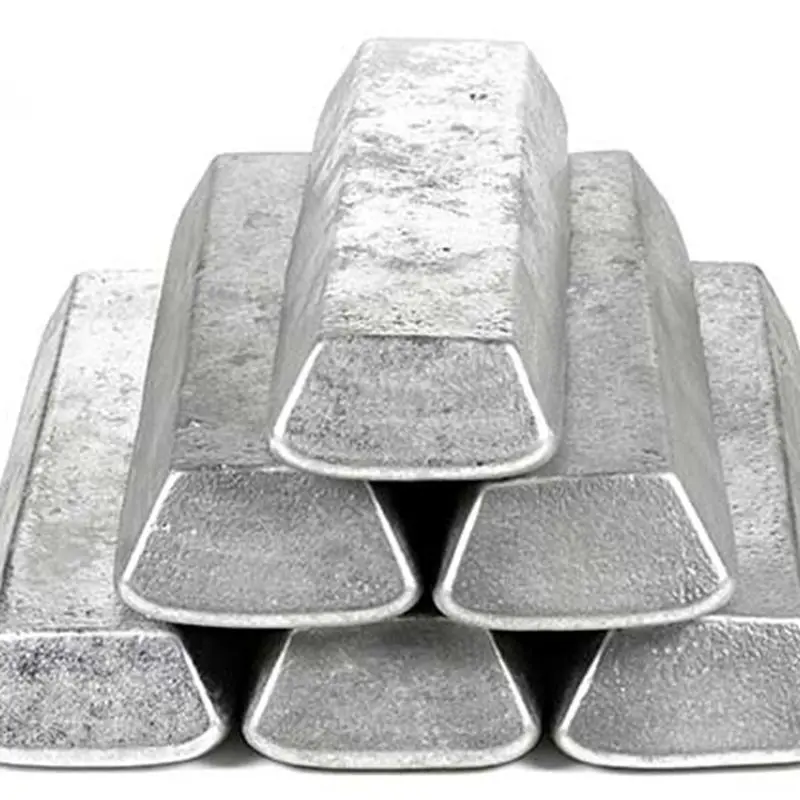 A7 99.7% A8 99.8% China Factory Produce High Purity Aluminum Alloy Ingot  Custom Size Ingot Aluminium for Industrial