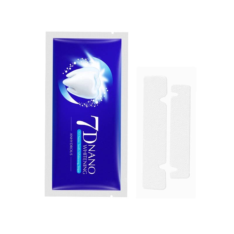 Factory Wholesale Cost Price Mint Flavor Whitening Strips Private Label 7D Teeth Whitening Strips