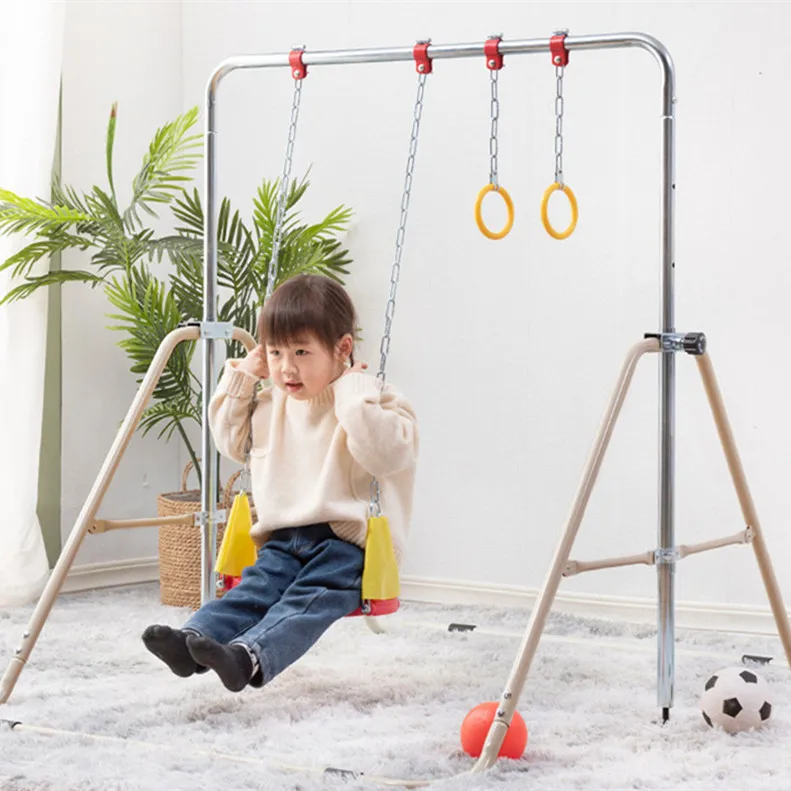 Hot New Kid Gym Equipment Horizontal Bar  Wings Indoor Kids Playground Gymnastic Bar Pull Up Bar for Children