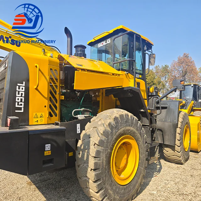 Lg956 Mini Loader Diesel Sdlg Wheel Loader 956 Load Backhoe Secondhand Sdlg956l Loader Free Shipping