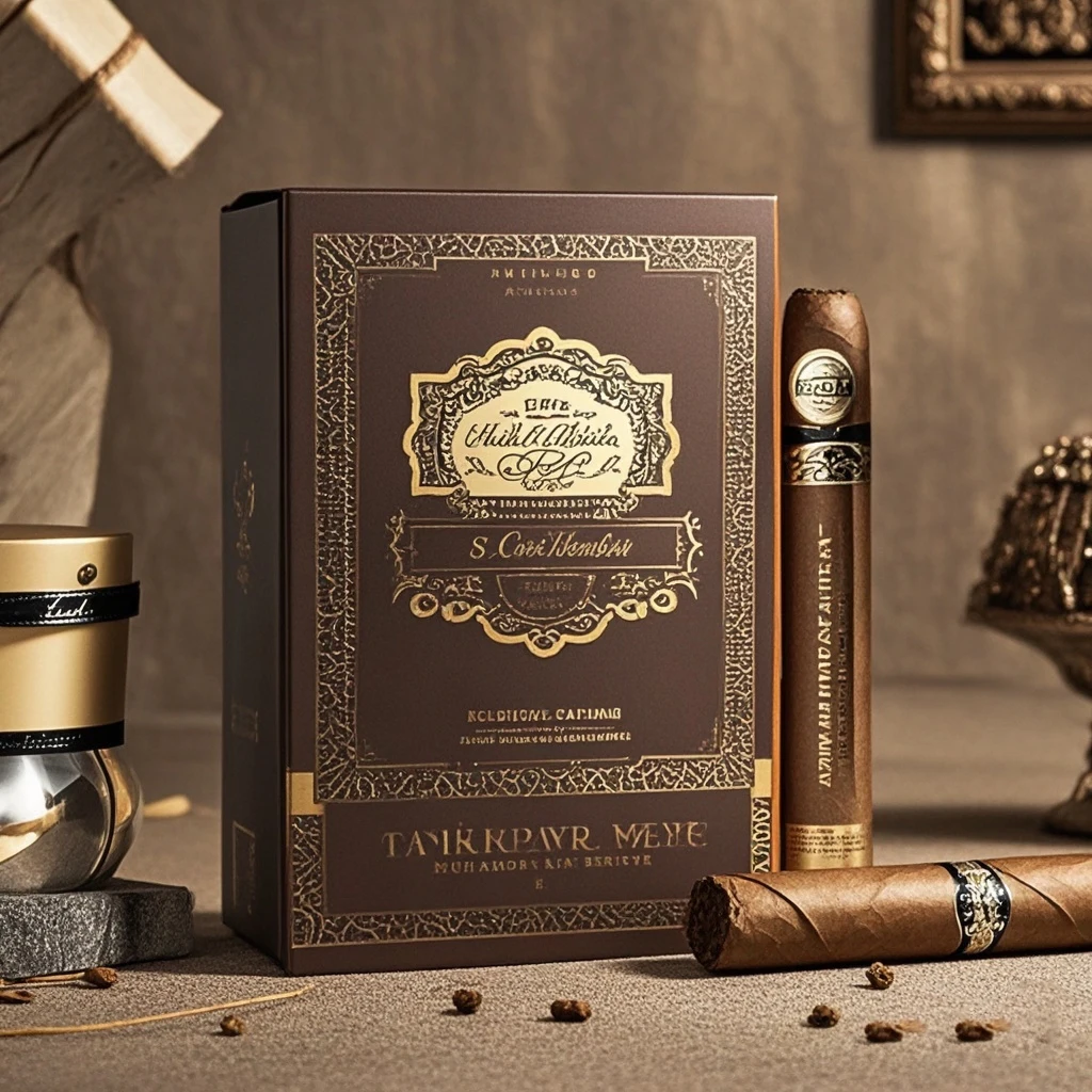 Wholesale Custom Printing Pre Roll Cardboard Luxury Blank Cigarette Boxes For Cigars Tobacco Packaging