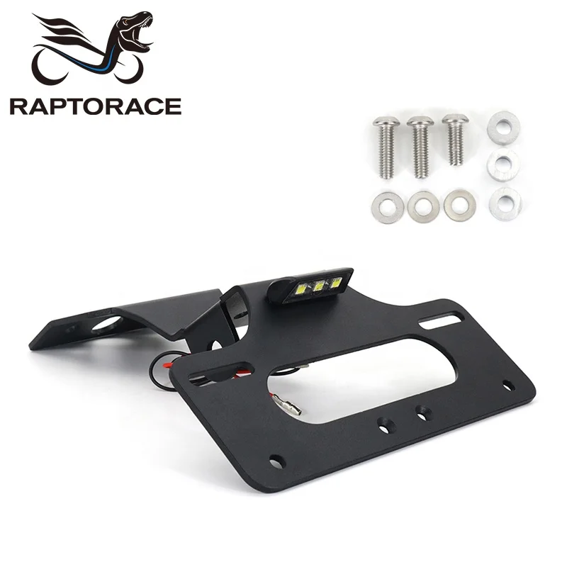 Raptorace fit for HONDA CRF300L Fender aftermarket aluminum number license plate holder fender eliminator tail tidy