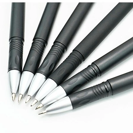 Cheap custom logo printed ballpoint pen promotional gift ball pen aluminium metal pen with custom Logo for Notebook School