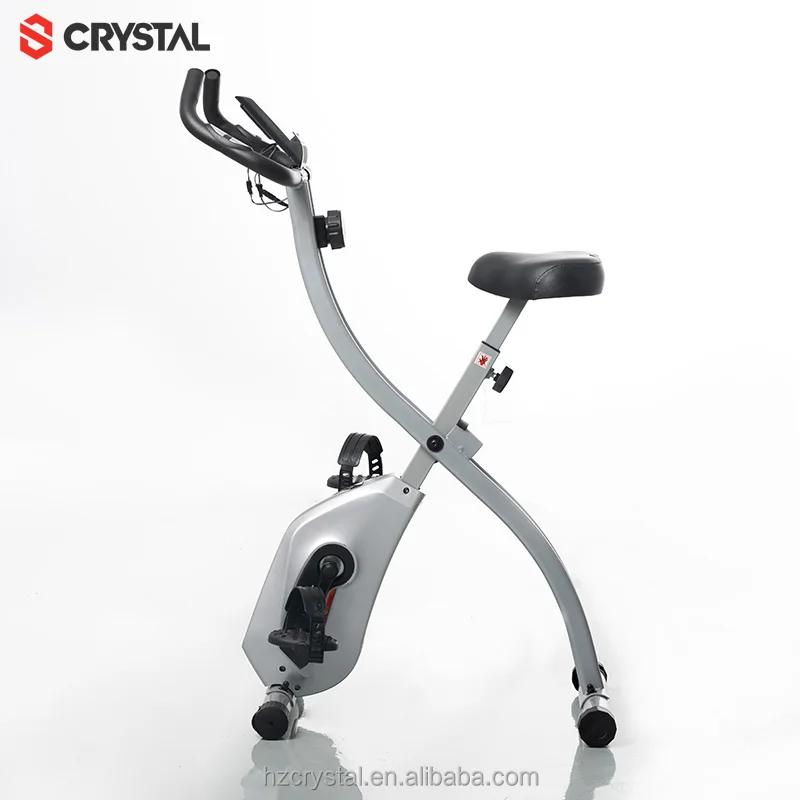 SJ-203 Body Shape equipment Indoor Folding magnetic brake exercise bike X-Bike with rope