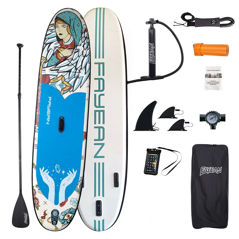 New design OEM manufacturer sup board Inflatable  paddle board surfboard for surfing water sports