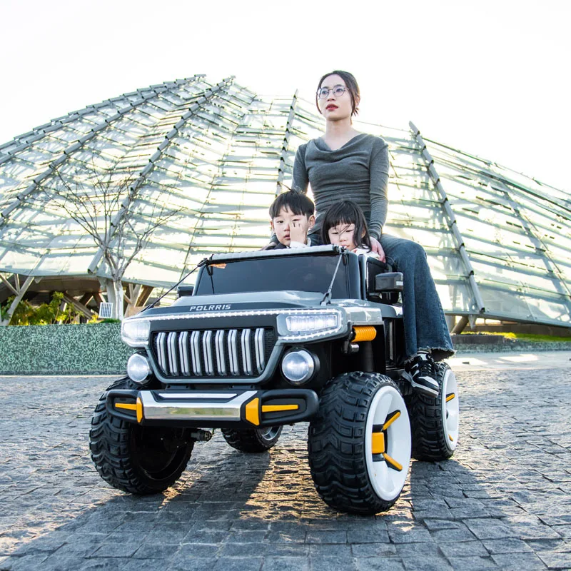 2023 new model big size kids 12v battery toy car remote control 4 wheels electric ride on car for 3-8 years child