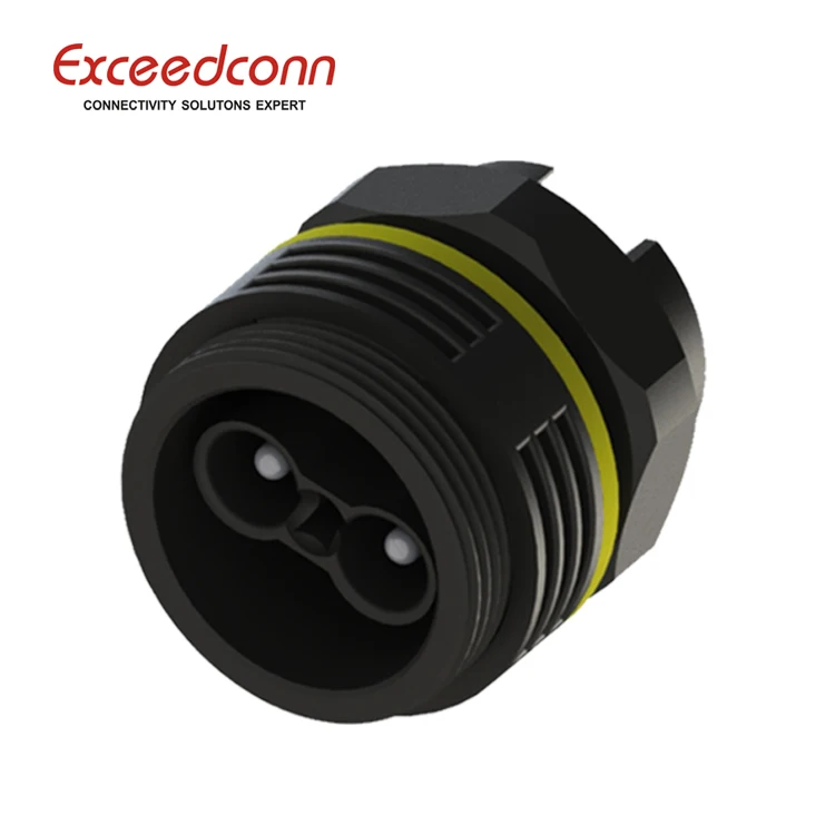Hot Sale 2 Pin Connector Male Board Panel Mount for Lighting Fixture