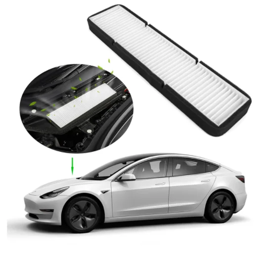  HEPA-фильтр для салона автомобиля фильтр кондиционера наружной кабины Tesla model