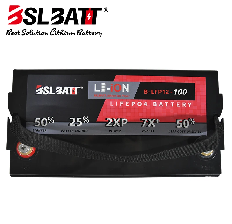 BSLBATT Charger cheap 60ah lithium ion battery price 200ah lithium cost performance 20ah 12v 100ah lifepo4 battery
