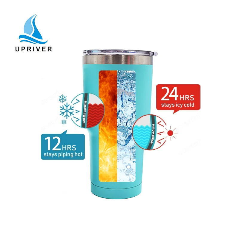 Colorful Double Wall 30 oz Stainless Steel Vacuum Travel Cup Insulated Tumbler with Lid Wholesale