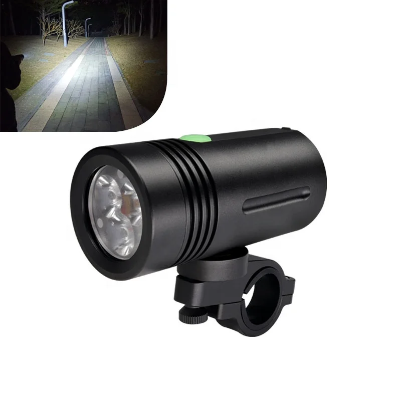 Custom Ultra Bright 3300 lm USB C Rechargeable Bike Accessories Light Cycle Front Lamp Powerful Waterproof LED Bicycle  Light