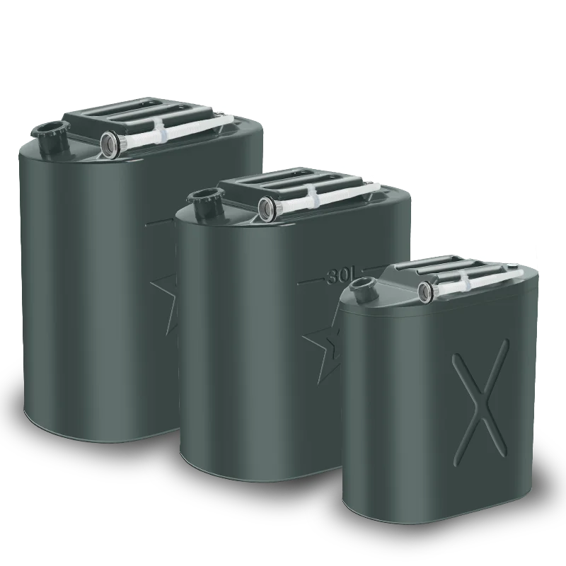 20L metal jerry can fuel tank oil container for car