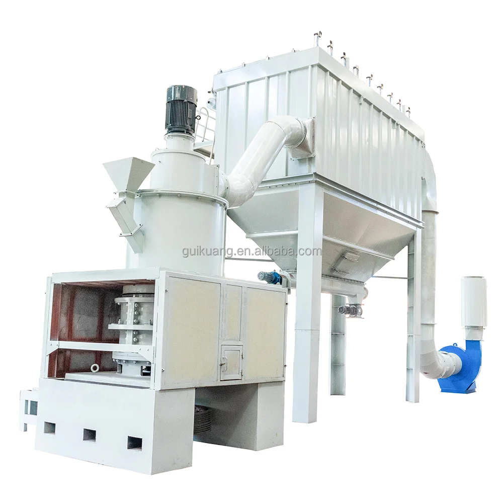 GKH3000 30Roller gypsum powder making machine Ring Roller Mill Machine Grinding Mill Construction Manufacturing Plant Mill