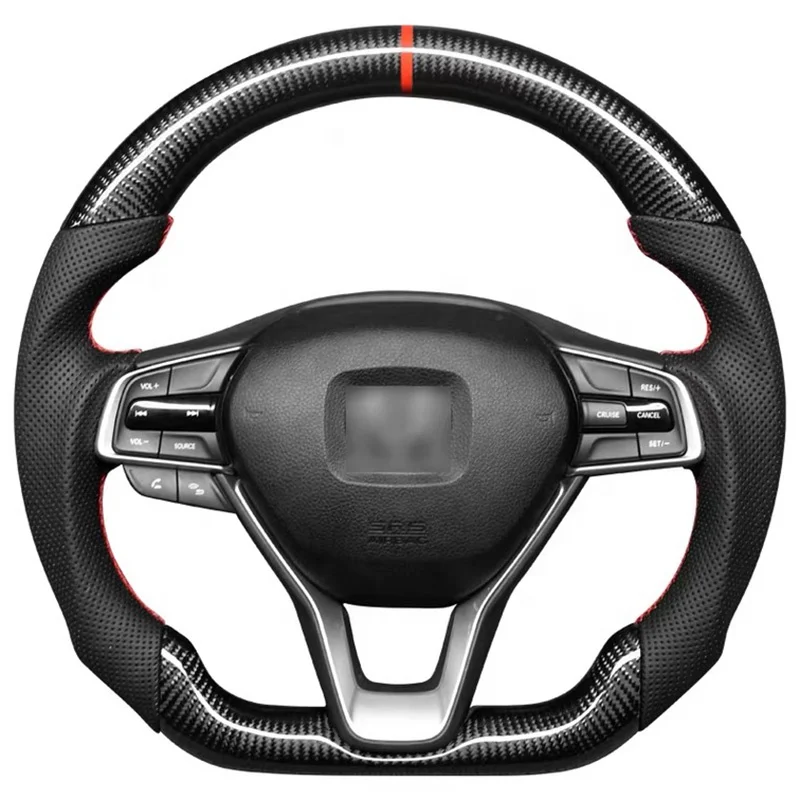 It is suitable for the customization of 18 and 21 Honda ten generation Accord carbon fiber steering wheel