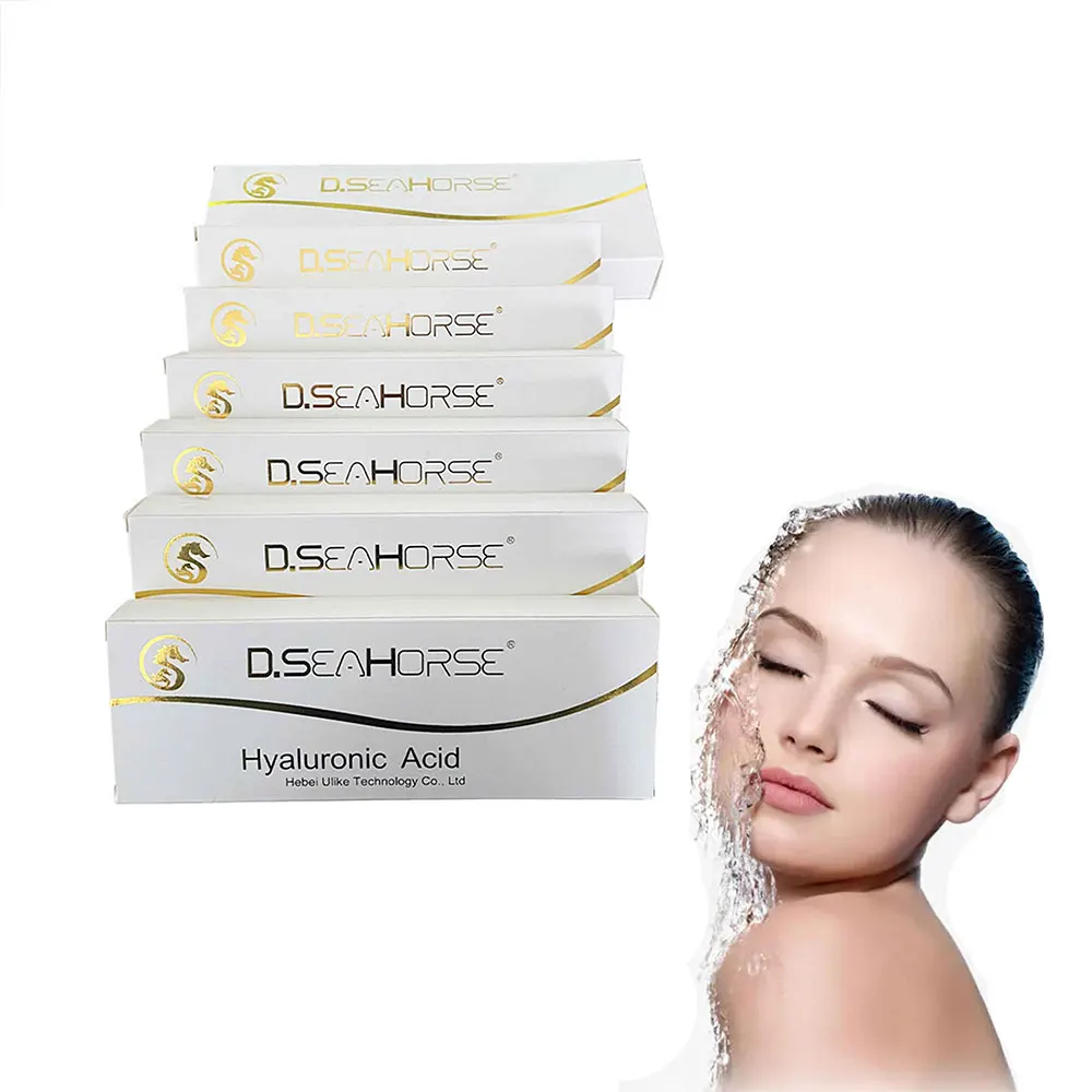 Korea ce approved price hebei acide-hyaluronic 10 ml 100%  sterile ha hyaluronic acid ampoule collagen 8-12 months face 1ml