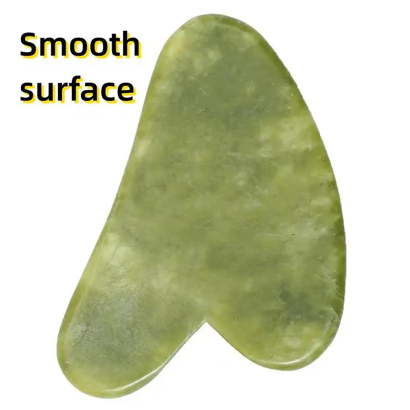 Hot OEM Guasha Stone Board Portable Skin Therapy Facial Massager Lift Body Slimming Accessories Heart Shape