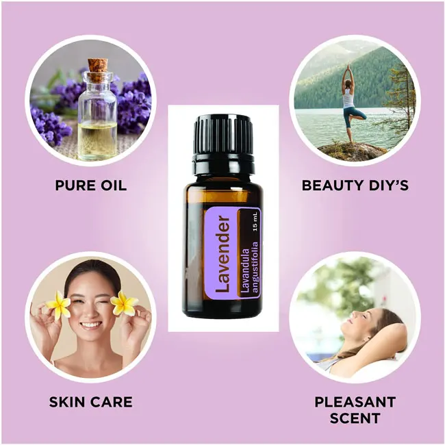 Private Label Natural Organic Vegan Lavender Oil Skin Care Massage Aromatherapy 100% Pure Lavender Essential Oil