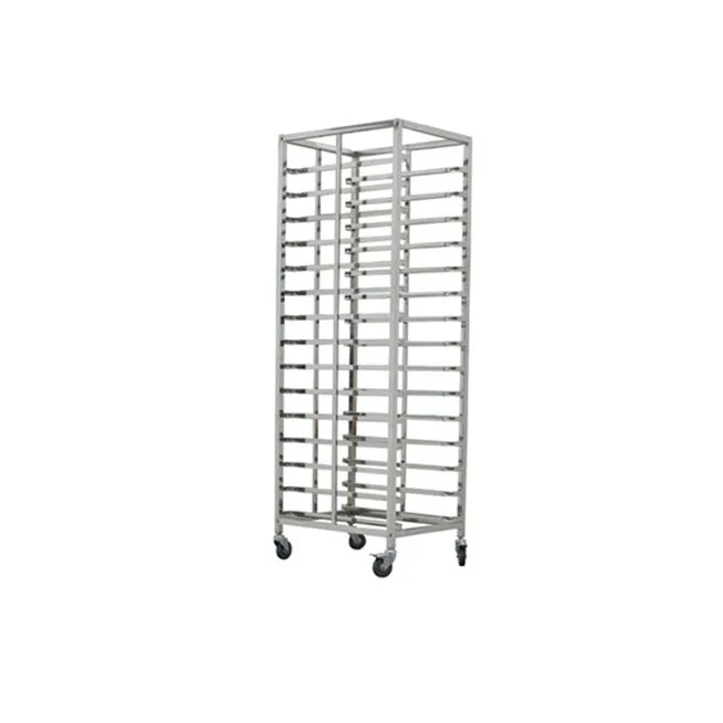 Customized Stainless Steel Baking Tray Rack Bakery Oven Trolley Bread Trolley Hotel Restaurant Bakery Kitchen Equipements